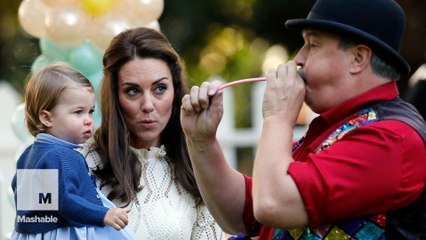 Princess Charlotte and Prince George's balloon game reminds us of what childhood's really like