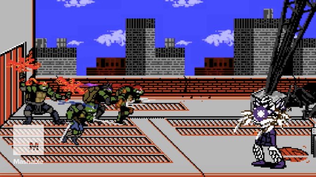 'Teenage Mutant Ninja Turtles' remade in nostalgic 8-bit animation