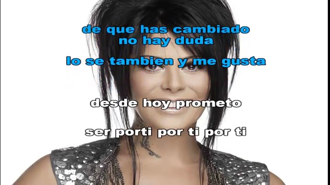 ETERNAMENTE BELLA - ALEJANDRA GUZMAN - KARAOKE - PISTA Y LETRA