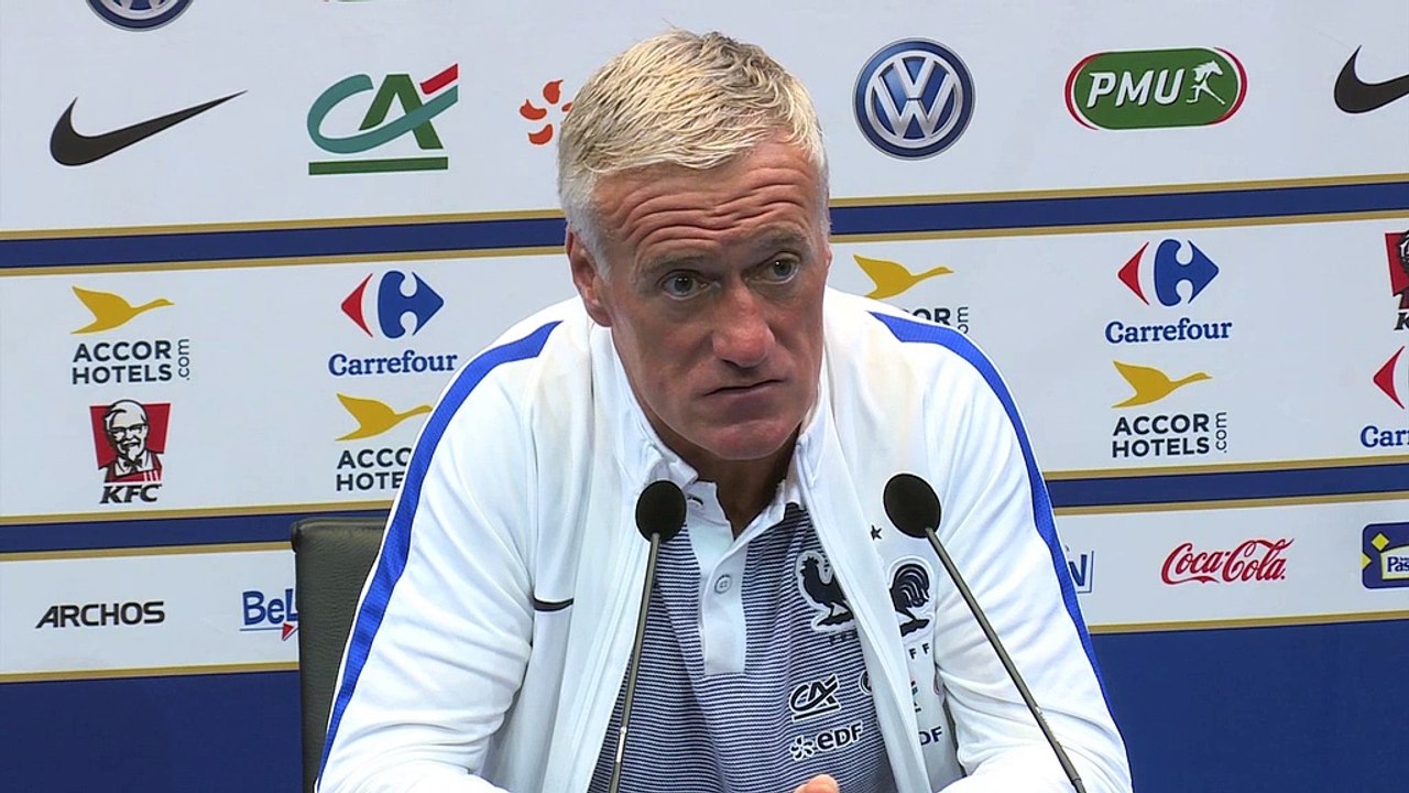 Qualifs CM 2018 - Bleus: Didier Deschamps parle de Paul Pogba