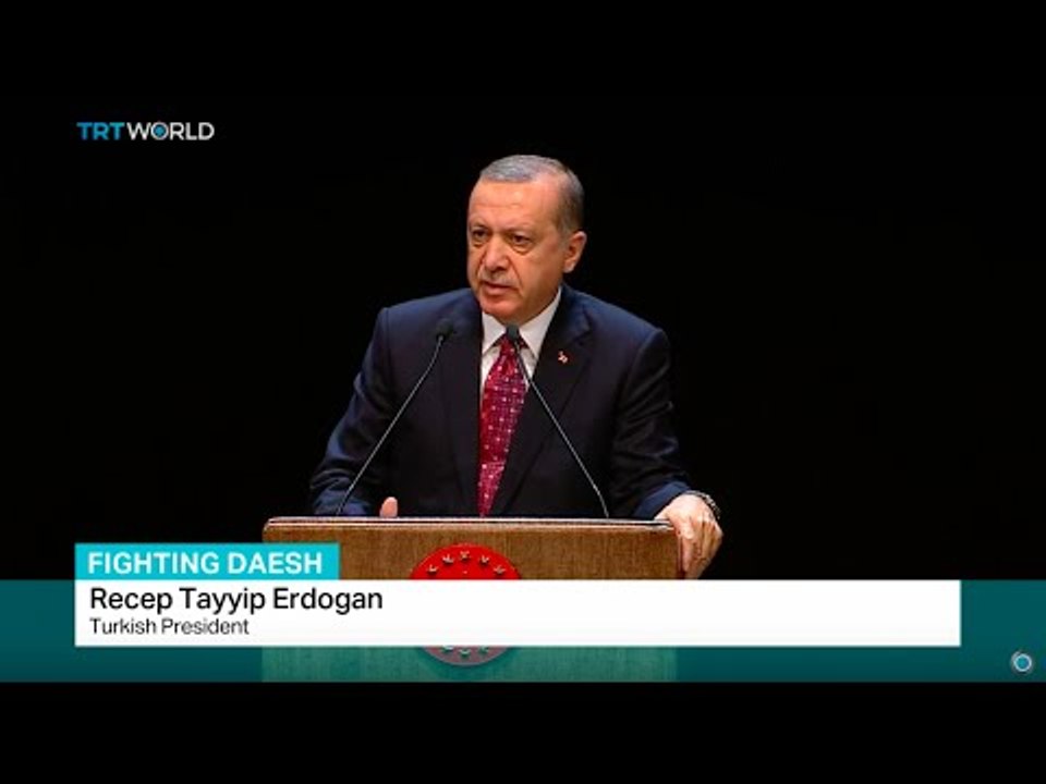 Fighting Daesh: Erdogan says Syria operation aimed at Daesh, YPG, Jon Brain reports