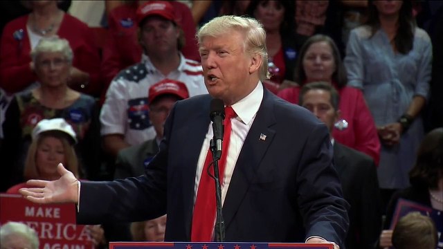 Trump says 'race riots' happening on a monthly basis