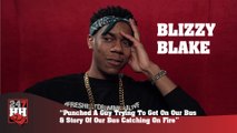 Blizzy Blake - Punched A Guy Trying To Get On Our Bus & Story Of Our Bus Catching On Fire (247HH Wild Tour Stories) (247HH Wild Tour Stories)