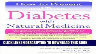 Collection Book How to Prevent and Treat Diabetes with Natural Medicine