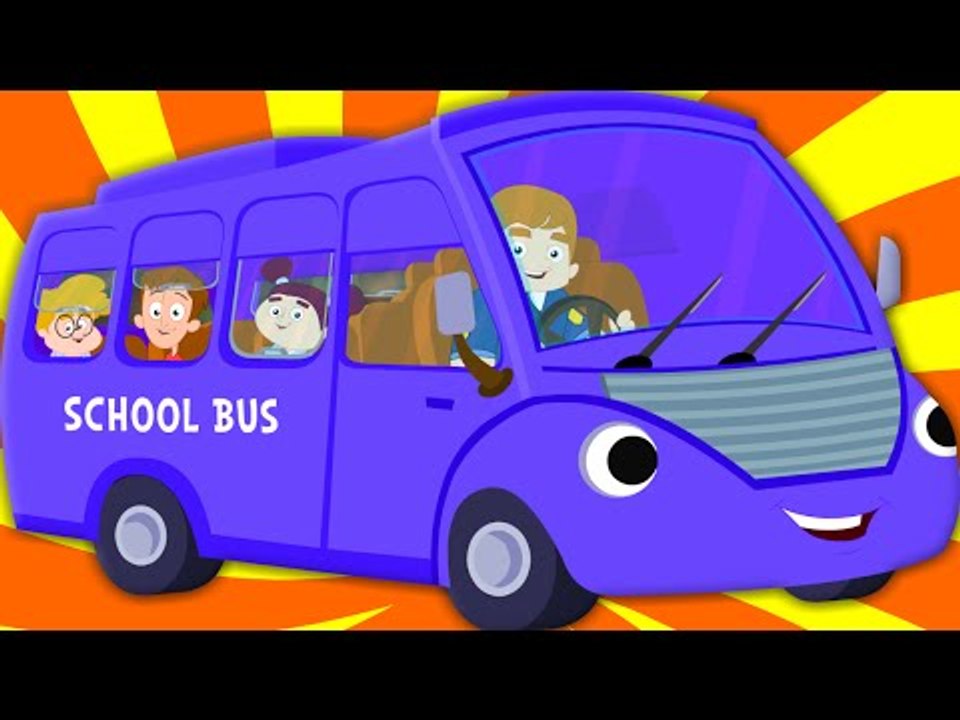 The wheels on the bus go round and round | Nursery Rhymes | Kids Rhymes | Childrens Videos