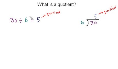 Easy math tricks Ho to Recognize Quotient in a Division Problem