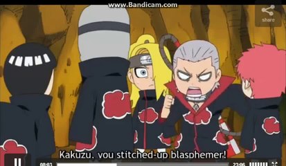 Rock Lee turns into Hidan...