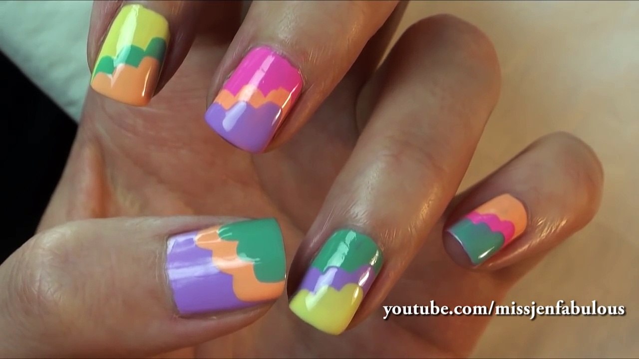 Easy Nail Art For Beginners!!! #1