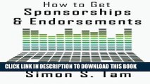 New Book How to Get Sponsorships and Endorsements: Get Funding for Bands, Non-Profits, and more!