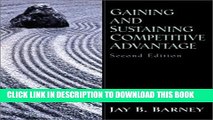 [PDF] Gaining and Sustaining Competitive Advantage (2nd Edition) Popular Colection