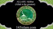 Allahu Akhbar (ALLAH is the Greatest)
