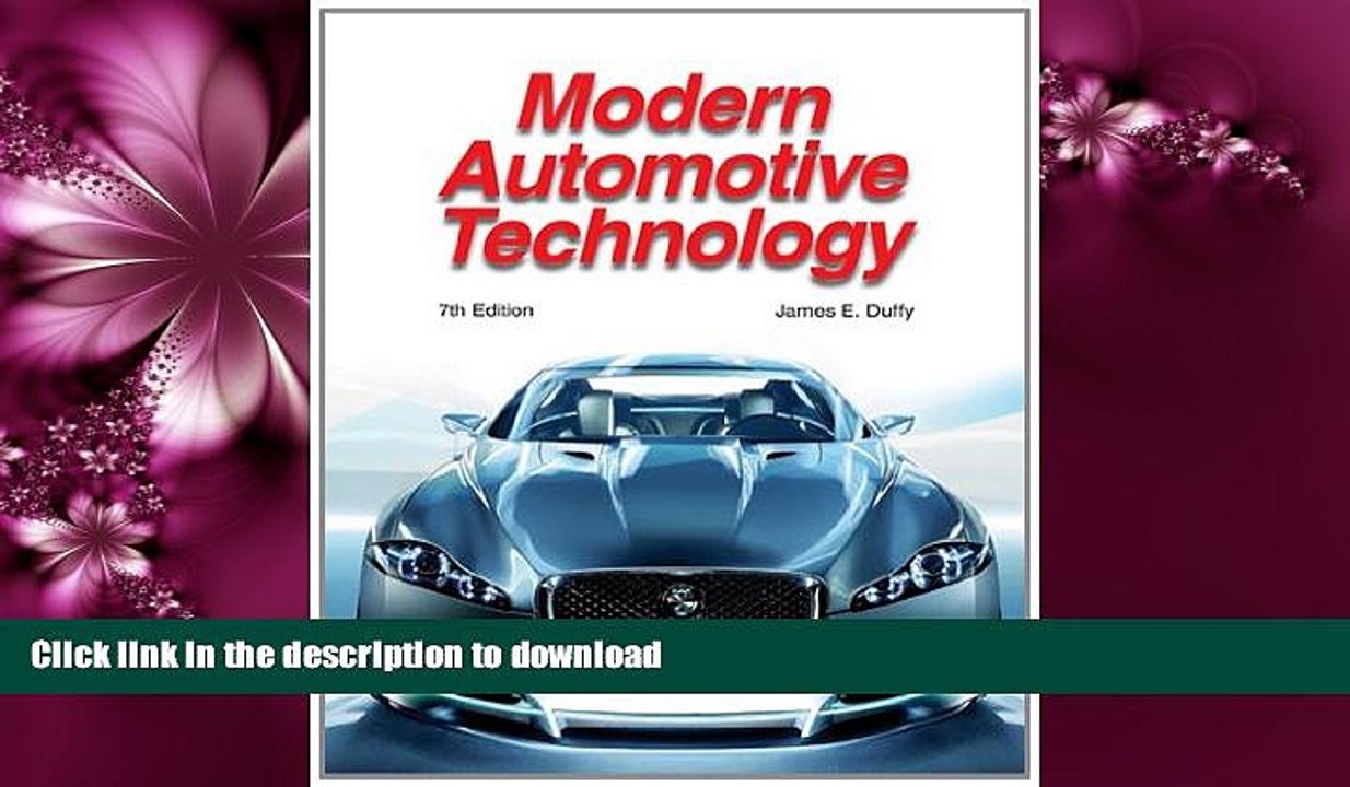 EBOOK ONLINE  Modern Automotive Technology  GET PDF