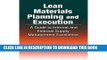 [PDF] Lean Materials Planning and Execution: A Guide to Internal and External Supply Management