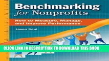 New Book Benchmarking for Nonprofits: How to Measure, Manage, and Improve Performance
