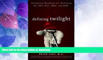 FAVORITE BOOK  Defining Twilight: Vocabulary Workbook for Unlocking the SAT, ACT, GED, and SSAT