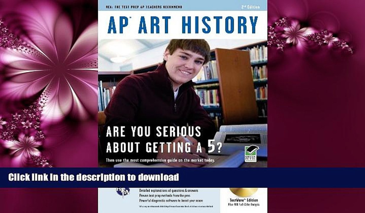 READ BOOK  AP Art History with Art CD and Testware (REA) (Advanced Placement (AP) Test
