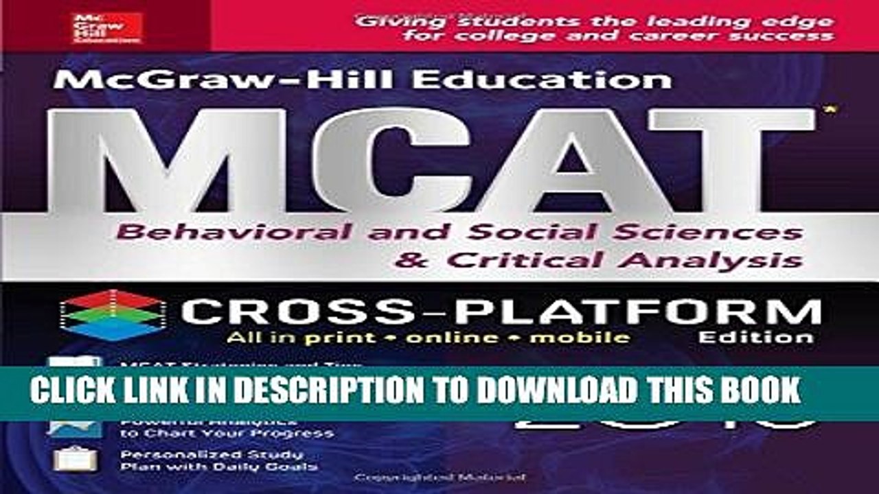 [PDF] McGraw-Hill Education MCAT Behavioral and Social Sciences   Critical Analysis 2016