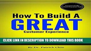 New Book How To Build A Great Customer Experience Through Innovation