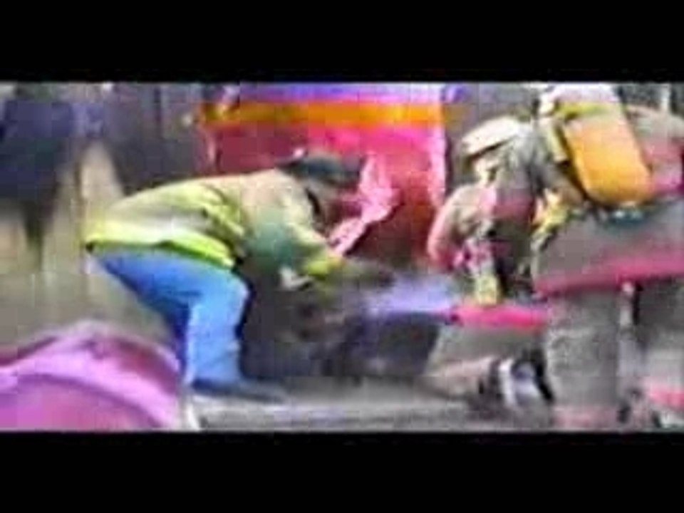 Pompier en feu