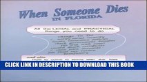 [PDF] When Someone Dies in Florida: All the Legal and Practical Things You Need to Do When Someone