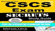 [PDF] Secrets of the CSCS Exam Study Guide: CSCS Test Review for the Certified Strength and