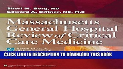 [PDF] Massachusetts General Hospital Review of Critical Care Medicine Popular Online