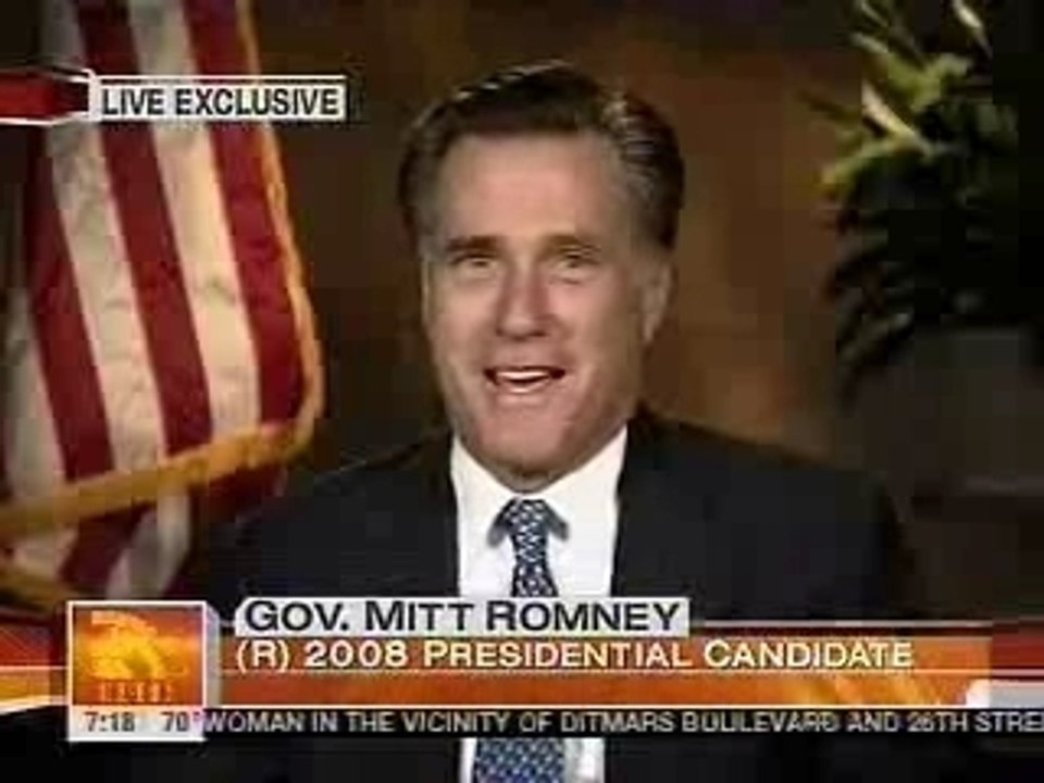 Gov. Romney On The Importance of Ames