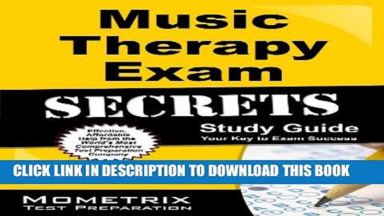 [PDF] Music Therapy Exam Secrets Study Guide: MT-BC Test Review for the Music Therapist,