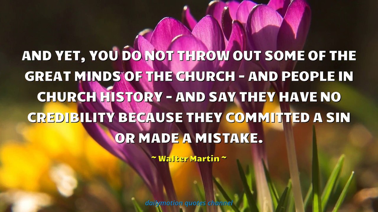 Walter Martin Quotes