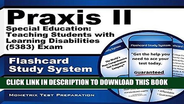 [PDF] Praxis II Special Education: Teaching Students with Learning Disabilities (5383) Exam