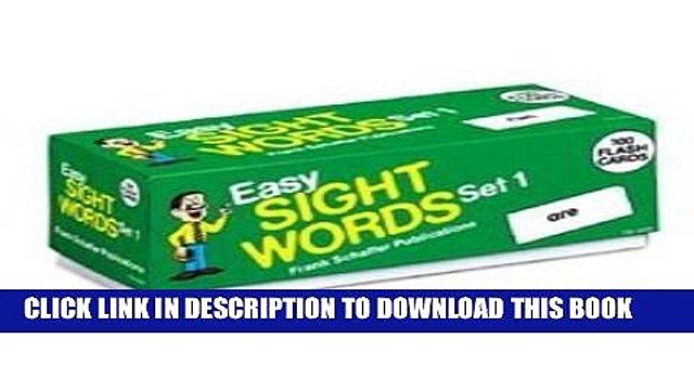 [PDF] Easy Sight Words Set 1 (Phonics Flash Cards) Full Colection
