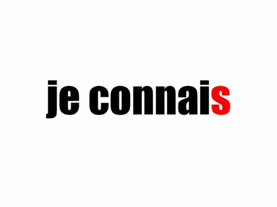 Connaître - présent