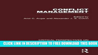 [PDF] Conflict Management (Critical Perspectives on Business and Management) Popular Online