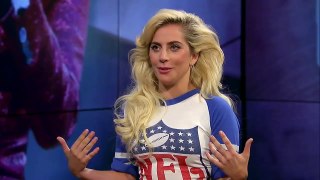 Lady Gaga can't believe she's on FOX Sports Live
