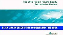 Collection Book 2010 Preqin Private Equity Secondaries Review