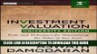 New Book Investment Valuation: Tools and Techniques for Determining the Value of any Asset,