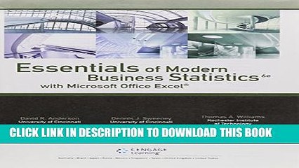 New Book Bundle: Essentials of Modern Business Statistics with Microsoft Excel, 6th + ApliaTM, 1