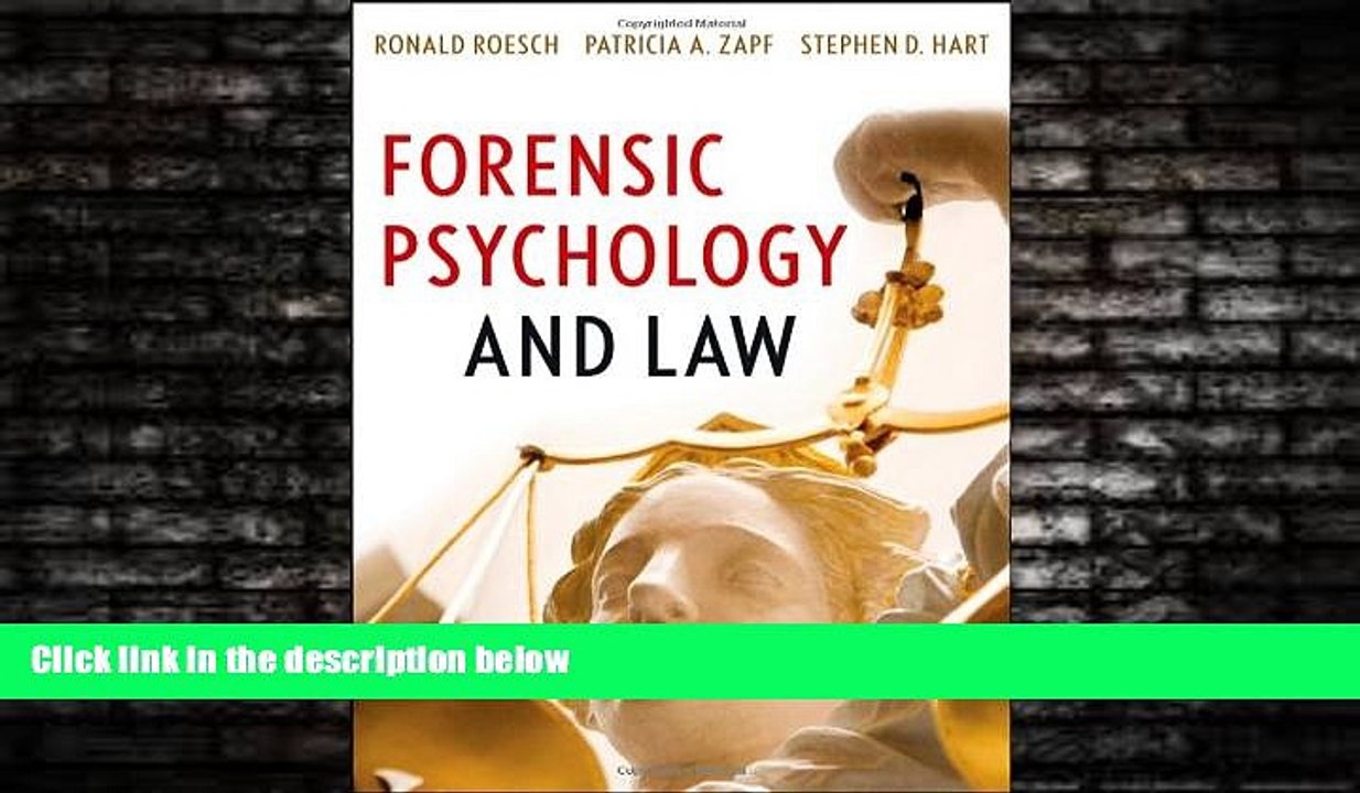complete  Forensic Psychology and Law