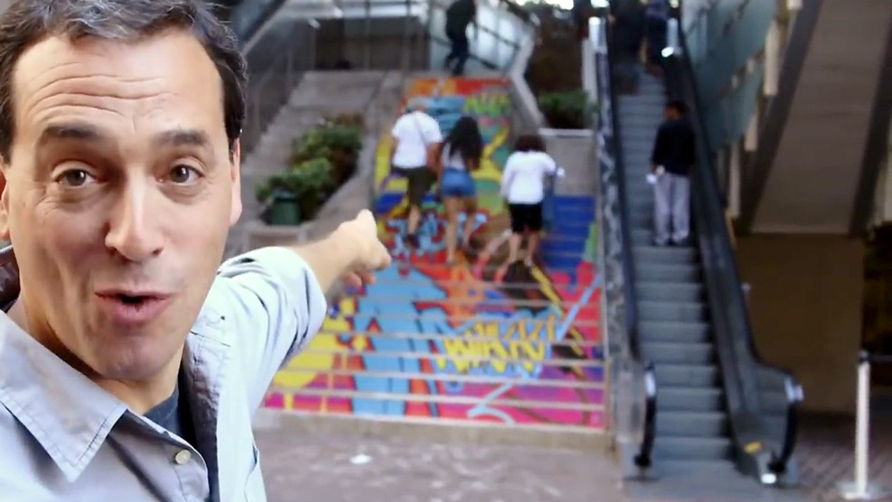 Comment forcer les gens à prendre l'escalier L’escalier !