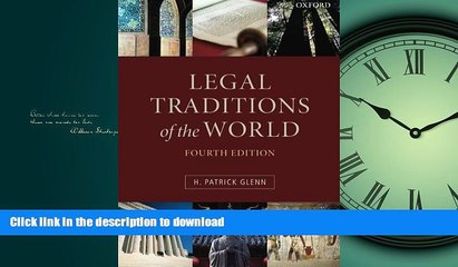 PDF ONLINE Legal Traditions of the World: Sustainable Diversity in Law READ PDF BOOKS ONLINE