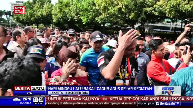 Agus-Sylvi Sosialisasi di CFD, Ini Tanggapan Ahok