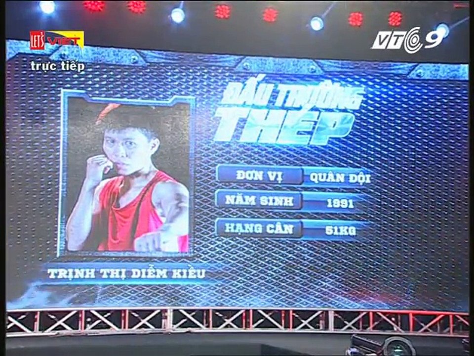 BOXING 1/10/2016 : Trận 1 Trịnh Thị Diễm Kiều (Quân đội) VS Nguyễn Thị Thu Nhi (TPHCM)