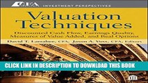 Collection Book Valuation Techniques: Discounted Cash Flow, Earnings Quality, Measures of Value