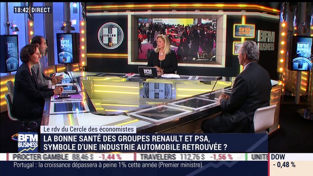 Le Cercle des Économistes: La bonne santé de Renault et PSA est-elle le symbole d'une industrie automobile retrouvée ? - 03/10