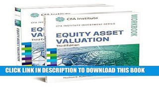 Collection Book Equity Asset Valuation Book and Workbook Set (CFA Institute Investment Series)