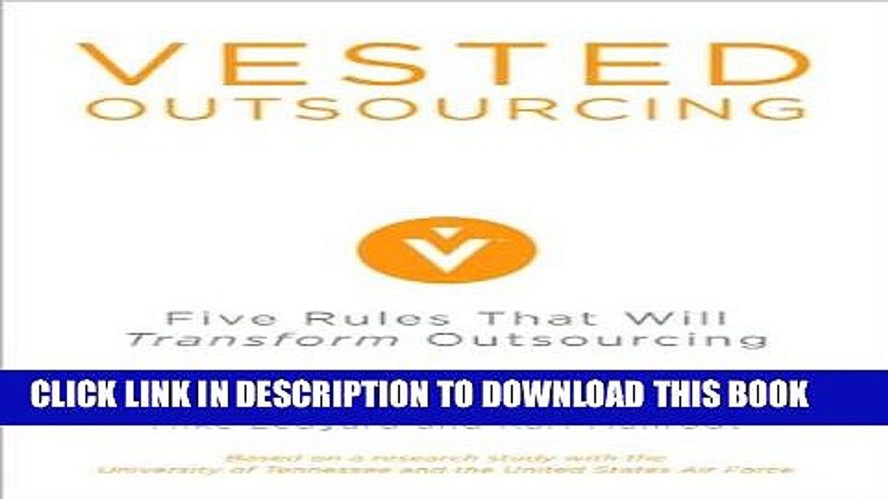 [PDF] Kate Vitasek,Mike Ledyard,Karl B. Manrodt sVested Outsourcing: Five Rules That Will