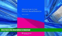 PDF ONLINE Media Law in the United Arab Emirates FREE BOOK ONLINE