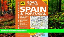 Big Deals  AA Road Atlas Spain   Portugal (AA Spain   Portugal Road Atlas)  Best Seller Books Most