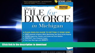 PDF ONLINE How to File for Divorce in Michigan (Legal Survival Guides) READ PDF FILE ONLINE