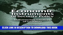 Collection Book Economic Instruments of Security Policy: Influencing Choices of Leaders